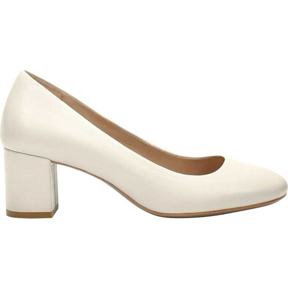NWT Aerosoles eye candy pumps, bone leather. Size 8.